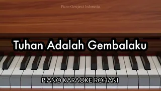 tuhan adalah gembalaku mazmur 23 piano karaoke rohani