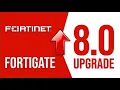 FortiGate Firmware Upgrade to FortiOS 8 0 HA Upgrade Best Practices