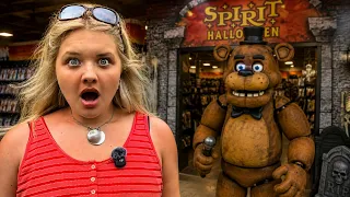 Spirit Halloween Built a REAL Freddy Fazbear?!