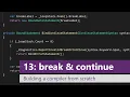 Episode 13 Break and continue