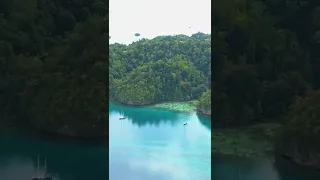 Finding Perfect Togean Islands Lagoon Anchorage #sailing #sulawesi  #travel