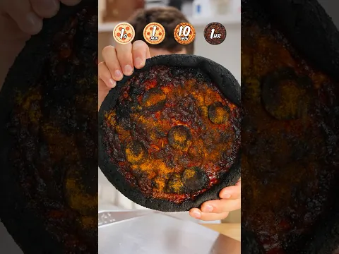 1 Second vs 1 Hour Pizza