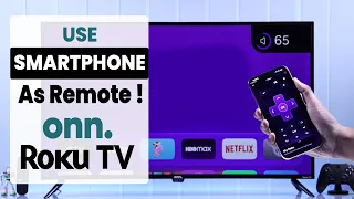 How To Use Phone As Onn Roku TV Remote