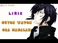 GUYON WATON - ORA MASALAH ( LIRIK LAGU )