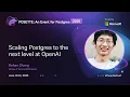 Scaling Postgres to the next level at OpenAI POSETTE An Event for Postgres 2025