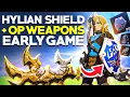 Get Overpowered EARLY with Hylian Shield Champions Leather in Tears Of The Kingdom
