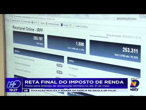 Reta final do Imposto de Renda: prazo para entrega da declaração termina no dia 31 de maio
