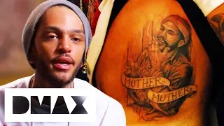 Travie McCoy Gets Huge Rib Tattoo Of Marvin Gaye LA Ink