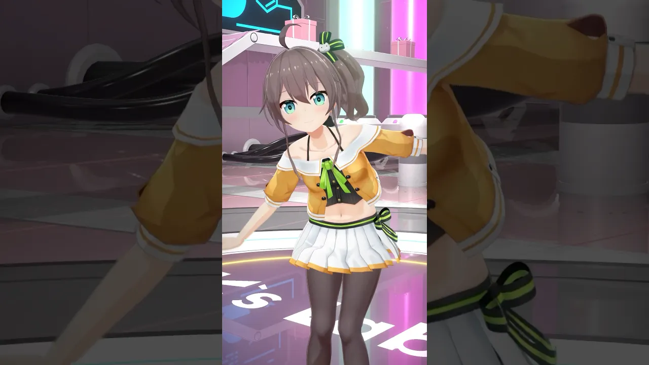 本家再現ダンスしてみたよ！ #夏色まつり #ホロライブ #踊ってみた