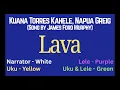 Kuana Torres Kahele, Napua Greig - Lava (From Pixar's Lava) [Karaoke]