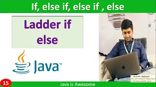 Ladders if if-else else control statements in java