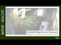 Grow Tent Implodes Due to Negative Air Pressure