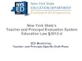 APPR 3012d Module Task 13 - Teacher