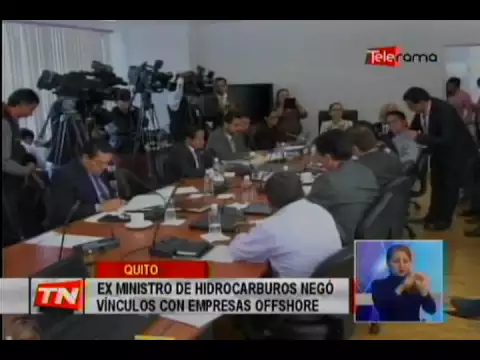 Ex ministro de hidrocarburos negó vínculos con empresas offshore