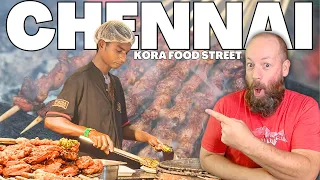 Inside Chennai’s MOST FAMOUS Food Street! | Kora Food Street Tour