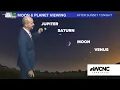 Weather IQ Catching planets in the night sky tonight