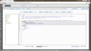 Calling a JavaScript function from PHP Ex 1