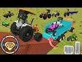 🚜 Drive and Sonalika Tractor ko truck mein Loading Stunt Game: and New Holland tractor Gameplay 😱😱🌾🌴