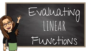 Function notation linear