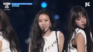 MEOVV ABRACADABRA Cover In KCON LA M Countdown Stage  MEOVV ABRACADABRA Cover In KCON LA M Countdown Stage