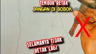 Download KENAPA TIDAK TAU DARI DULU!! BEGINI TEKNIK MENGATASI TEMBOK YANG RETAK SUPAYA TIDAK RETAK LAGI MP3