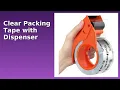 REVIEW 2026 Clear Packing Tape with Dispenser ESSENTIAL details