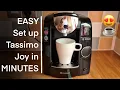 Tassimo Joy by BOSCH 2021 How to set up your coffee machine - EASY step by step guide