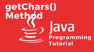 How to copy the characters of a given String into an Array of characters using getChars method
