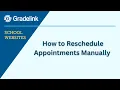 How to Reschedule Appointments Manually