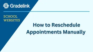 How to Reschedule Appointments Manually