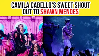 Camila Cabello gave a sweet shoutout to Shawn Mendes at the 2021 MTV VMAs