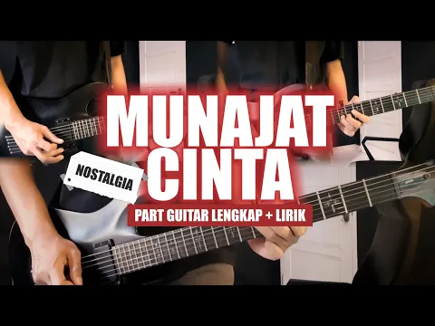 Download MP3 MUNAJAT CINTA - The Rock (T.R.I.A.D) - Full Guitar Cover | Instrumental + Lirik (Part Lengkap)