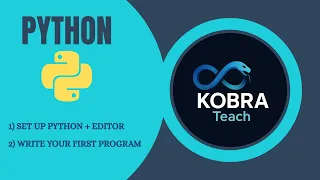 Python for Beginners Ep 1 Install Python on Windows Write Your First Program