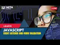 JavaScript Live Class Event Listener and Form Validation Part One