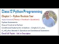 Python Revision Tour Class 12 Computer Science with Python 6