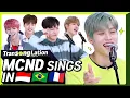 Download Lagu K-POP STARS sing in THREE Languages🎤|   INA/POR/FRE| MCND | TRANSONGLATION