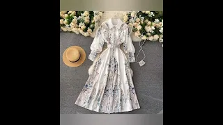 اجمل فساتين محجبات 2023 دريسات صيفي للمحجبات موضه صيف 2023 Dresses Hijad 