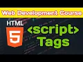 script tag in HTML JavaScript in HTML Complete Web Development Course