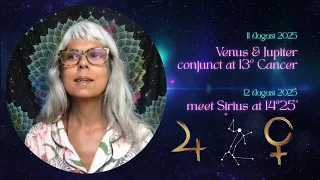 venus jupiter sirius conjunction in cancer august 11 u0026 12 gateway of wisdom embodiment
