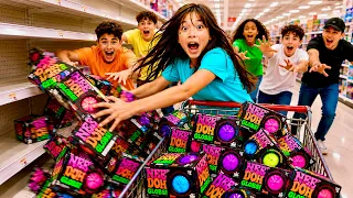 Compramos TODOS os squishies VIRALIZADOS dos Estados Unidos 🇺🇸 | 24 HORAS COM A GENTE!