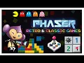 9 Retro Classic Games Made with Phaser Compilation