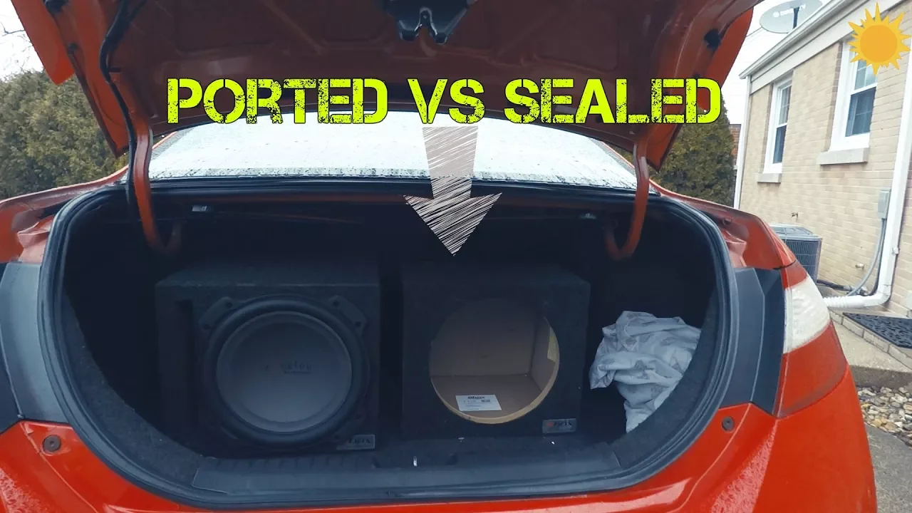 Subwoofer Enclosure: Sealed VS. Ported Subwoofer Enclosure: Sealed VS. Ported