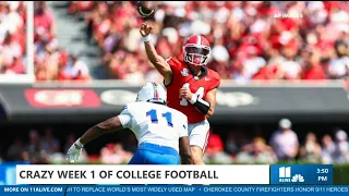 Maria Martin breaks down Week 1 college football storylines