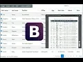 Bootstrap 4 Responsive Datatable Export to PDF CSV