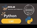 Python Tutorial for Beginners Lists in Python Learn Python Programming Python Lists Basic Python