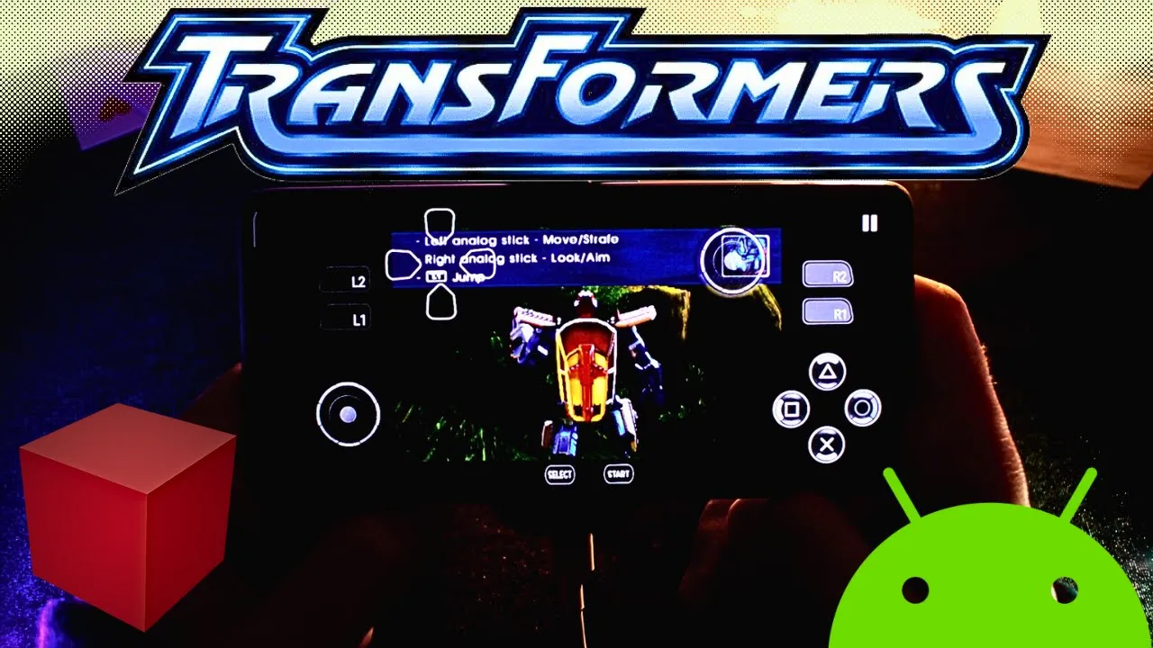 Transformers NetherSX2 - Android Gameplay | PS2 Emulator Android | Aethersx2