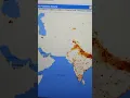 Visualize Global Population Density using Earth Engine