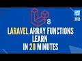 Laravel 8 Array helper How to use array helper in Laravel 8 Learning Points Updated