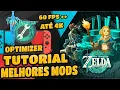 ZELDA TOTK NX-Optimizer RUNNING at 4K 60FPS With MODS Ryujinx Citron Yuzu and MORE