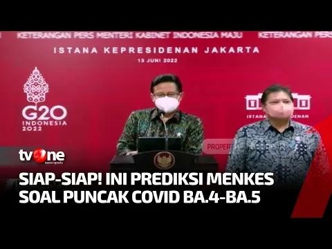 Menkes Prediksi Bulan Depan Diperkirakan Peningkatan Puncak Kasus Covid-19